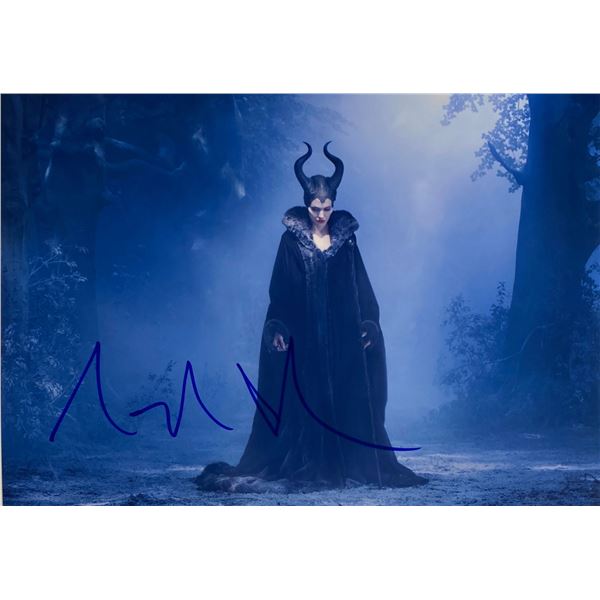Autograph Signed Maleficent Photo