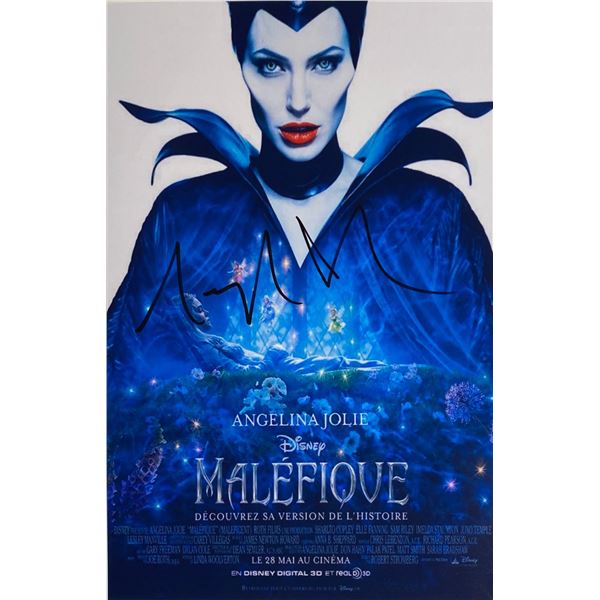 Autograph Signed Maleficent Photo