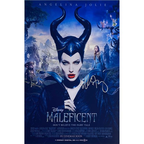 Autograph Signed Maleficent Photo