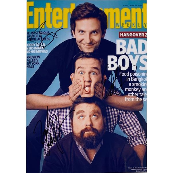Autograph Signed Hangover Photo
