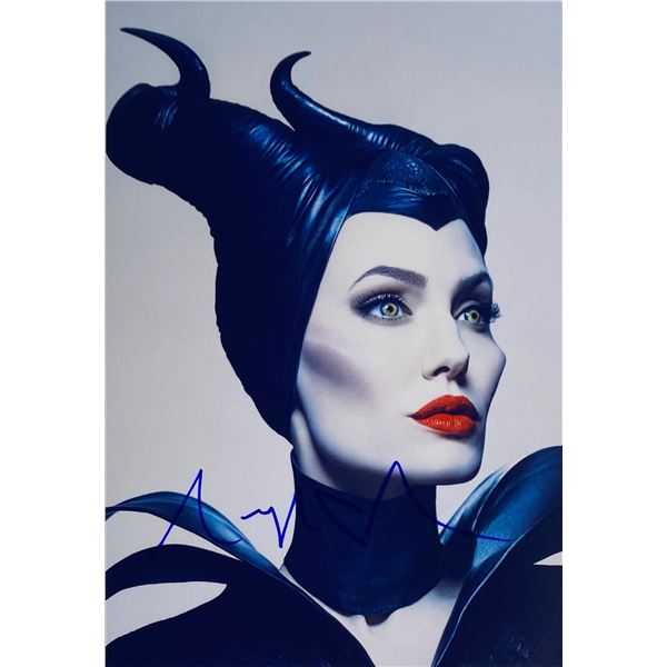Autograph Signed Maleficent Photo