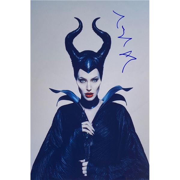 Autograph Signed Maleficent Photo