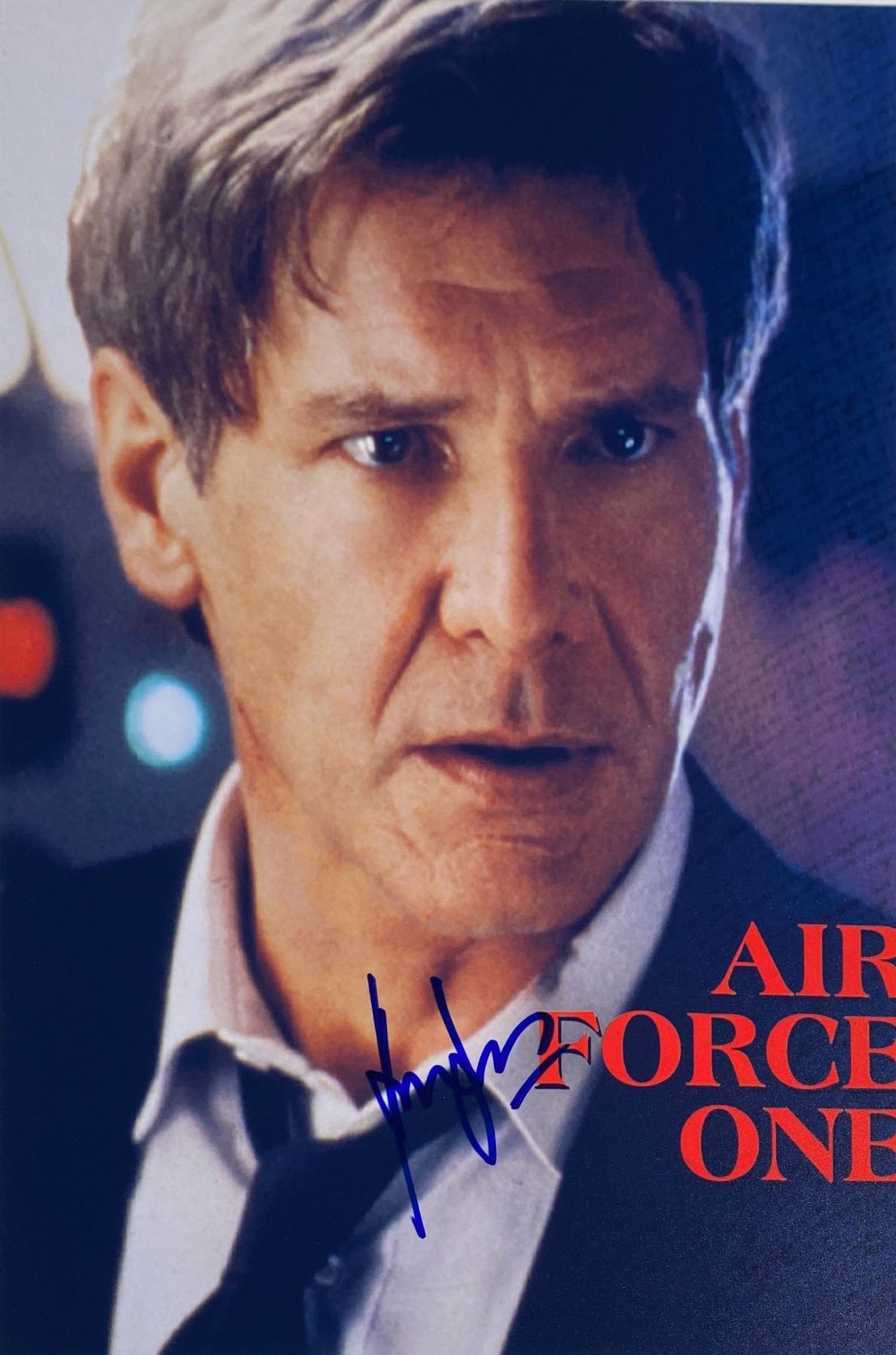 Autograph Signed Air Force One Photo