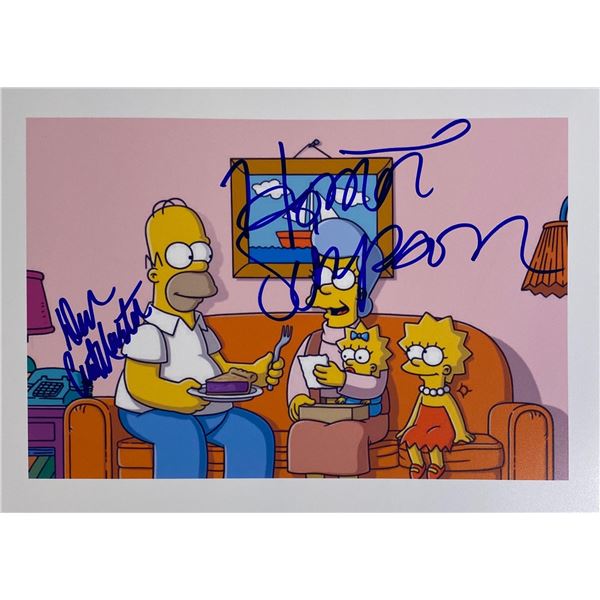 Autograph Signed Simpsons Photo