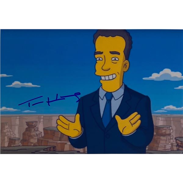 Autograph Signed Tom Hanks Photo