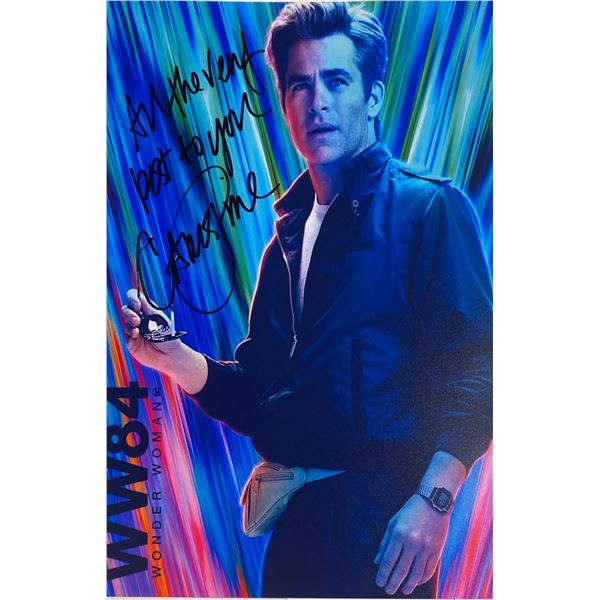 Autograph Signed Chris Pine Photo