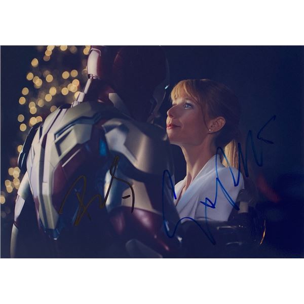 Autograph Signed Iron Man Photo