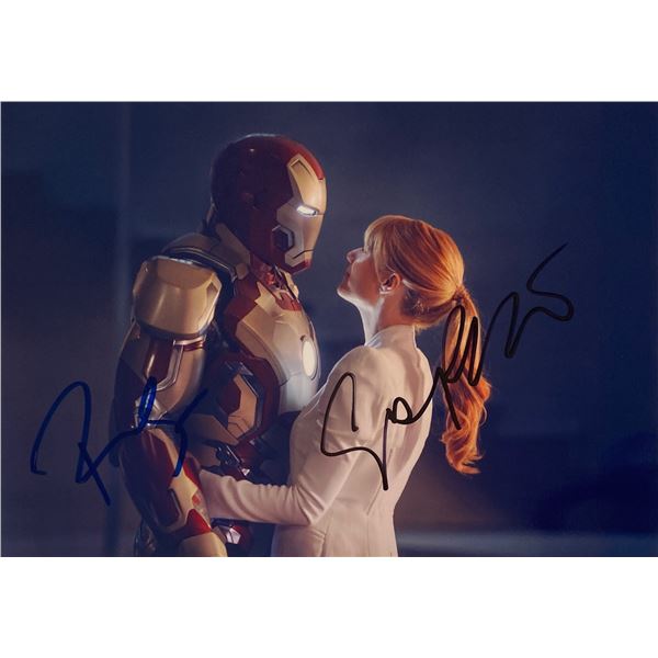 Autograph Signed Iron Man Photo