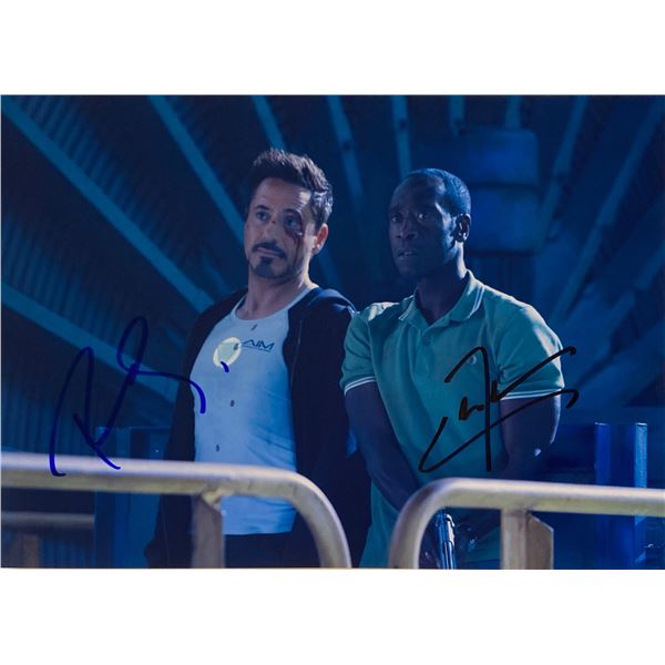 Autograph Signed Iron Man Photo