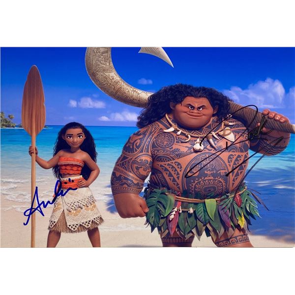 Autograph Signed Moana Photo