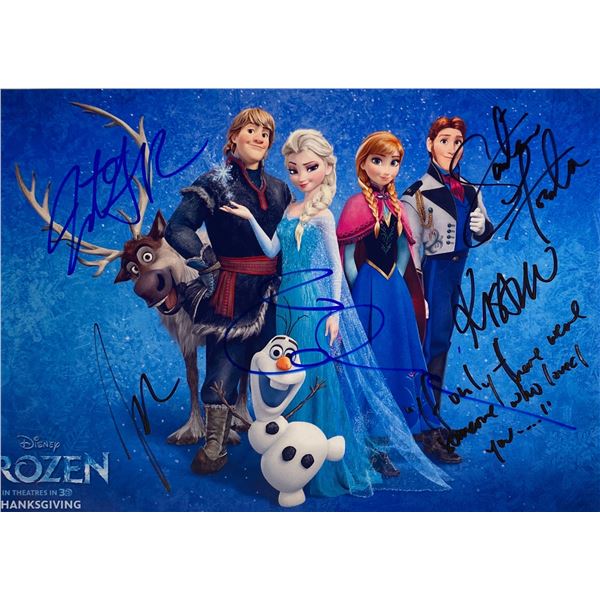 Autograph Signed Frozen Photo
