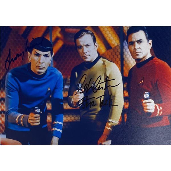 Autograph Signed Star Trek Photo