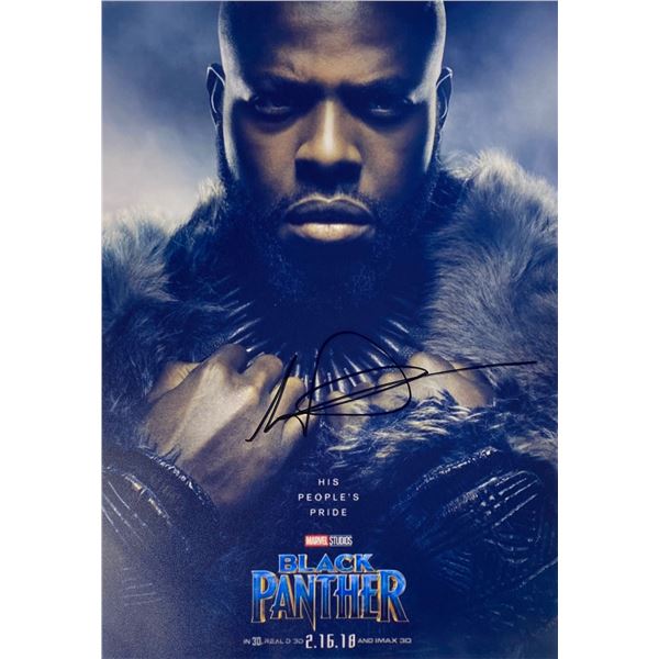 Signed Black Panther Photo