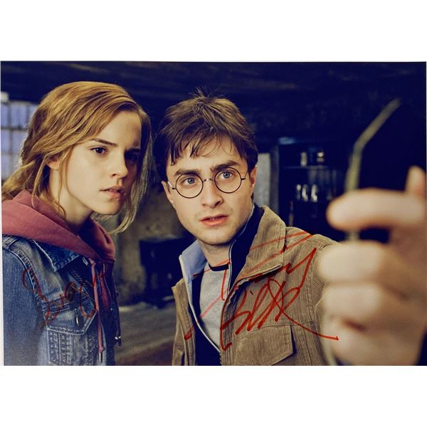 Autograph Signed Harry Potter Emma Daniel Photo