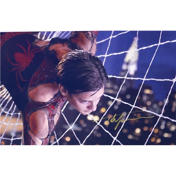 Spiderman Tobey Maguire Signed Photo