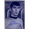 Image 1 : Autograph Signed Leonard Nimoy Photo