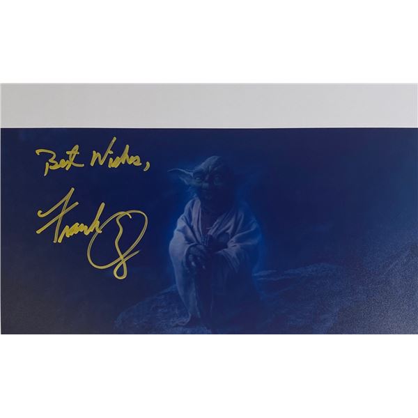 Signed Star Wars Frank Oz Photo