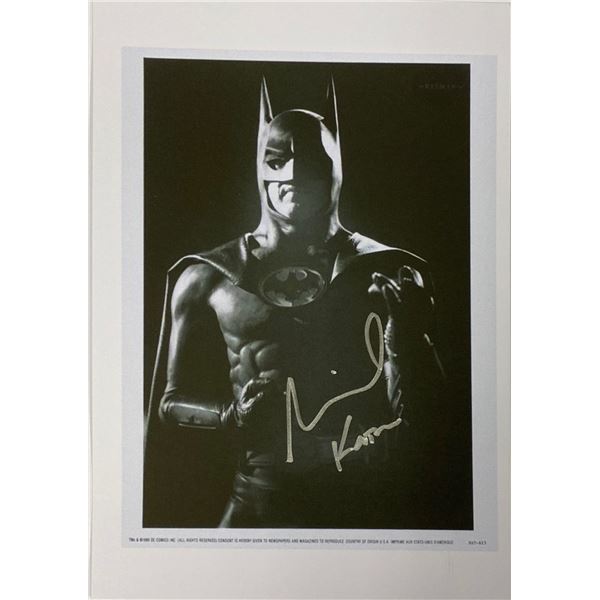 Signed Batman Media Press Photo