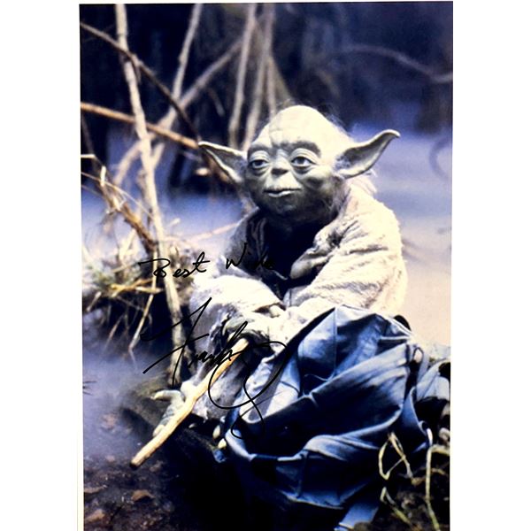 Autograph Signed Star Wars Frank Oz Photo