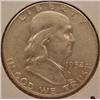 Image 1 : 1952-D FRANKLIN HALF DOLLAR AU