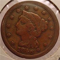 1846 LARGE CENT