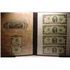 Image 1 : UNCUT SHEET OF 4 - 2 DOLLAR FEDERAL RESERVE NOTES 