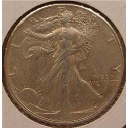 1944-P WALKING LIBERTY HALF DOLLAR CH XF