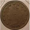 Image 1 : 1905 LIBERTY / V NICKEL - CH F