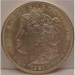 1921-P MORGAN SILVER DOLLAR