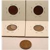 Image 2 : LOT OF 5 INDIAN HEAD CENTS / PENNIES - 1863, 1902,