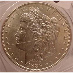 1886-P MORGAN SILVER DOLLAR