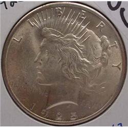 1925-P PEACE SILVER DOLLAR MS-63
