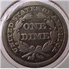 Image 2 : 1856 SEATED LIBERTY DIME LG. DATE VF