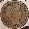 Image 1 : 1914-S BARBER HALF DOLLAR