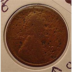 1914-D LINCOLN HEAD CENT - ORIGINAL DIE CRACK - Ke