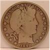 1892-S BARBER HALF DOLLAR