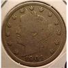 1901 LIBERTY / V NICKEL F