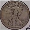 1939-D WALKING LIBERTY HALF DOLLAR F