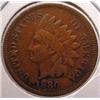 Image 1 : 1880 INDIAN HEAD CENT VG