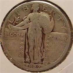 1927-P STANDING LIBERTY QUARTER