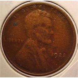 1923-S LINCOLN HEAD CENT VG