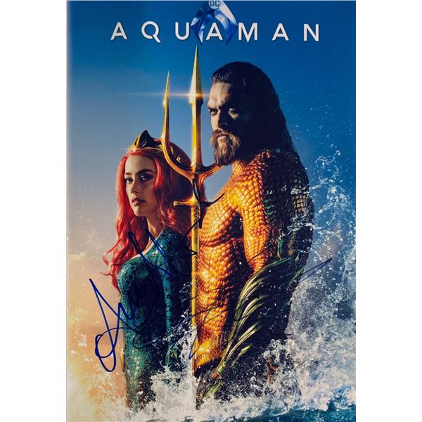 Autograph Signed Aquaman Jason Momoa Photo