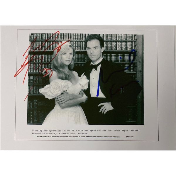 Signed Batman Media Press Photo