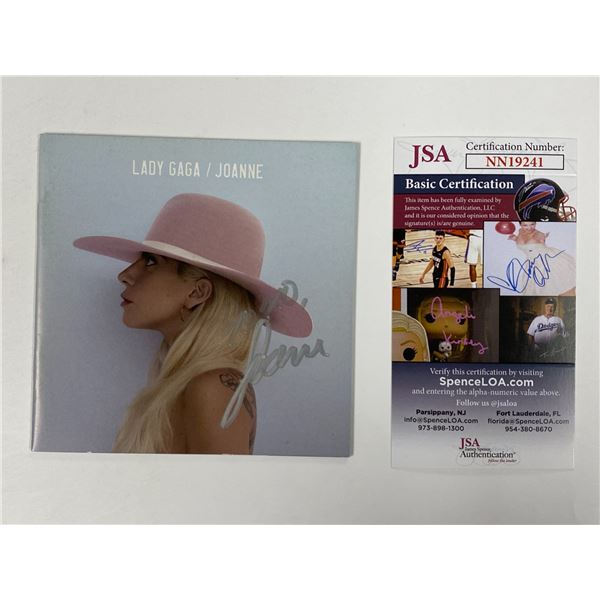 Autograph Lady Gaga Signed card