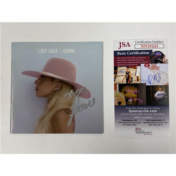 Autograph Lady Gaga Signed card