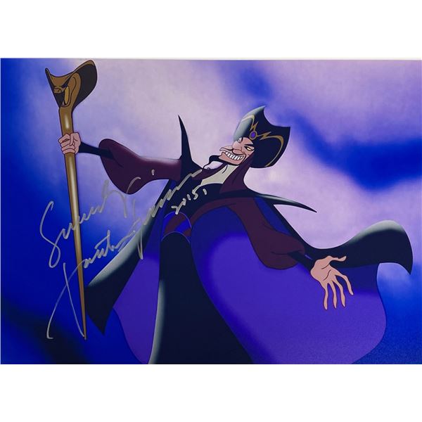 Autograph Signed Aladdin Jonathan Freeman Photo