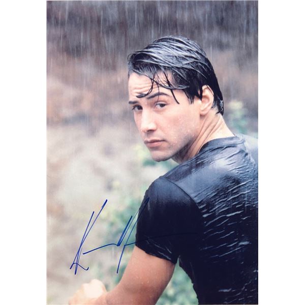 Point Break Keanu Reeves Signed Photo