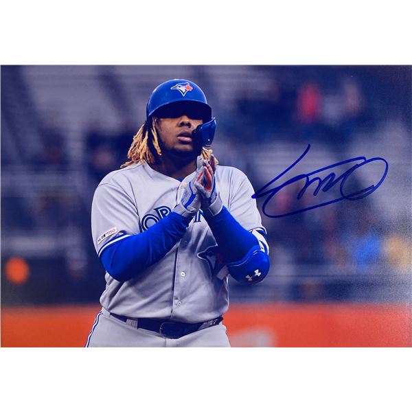 Autograph Signed Vladimir Guerrero Jr Photo