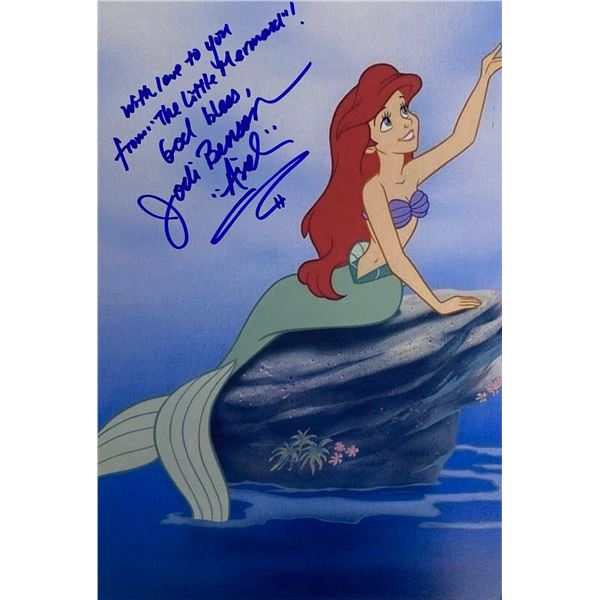 Autograph Signed The Little Mermaid Jodi Benson Photo