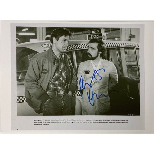 Signed Taxi Driver Media Press Photo